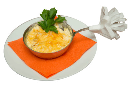 Жульен с курицей и грибами