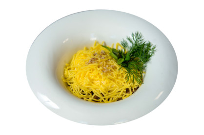 Салат Мясо под снегом
