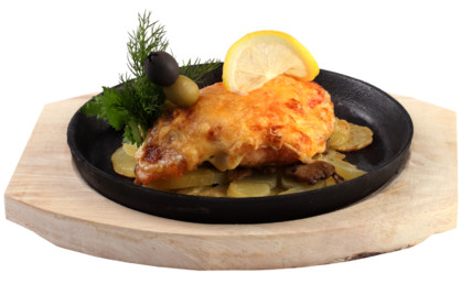 Рыба, запеченная по-русски